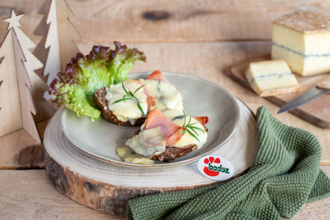 Tartine Chaude Morbier badoz