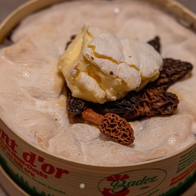 Recette festive Mont d'Or Badoz